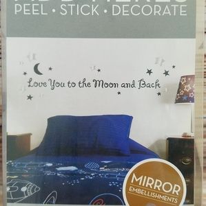 Adhesive wall decor
